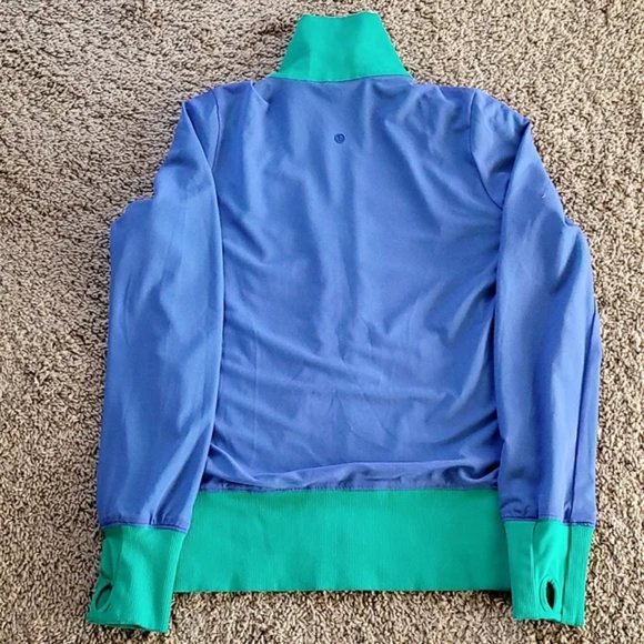 Lululemon Reversible Green and Blue Raja Jacket Size 8 - Picture 14 of 15